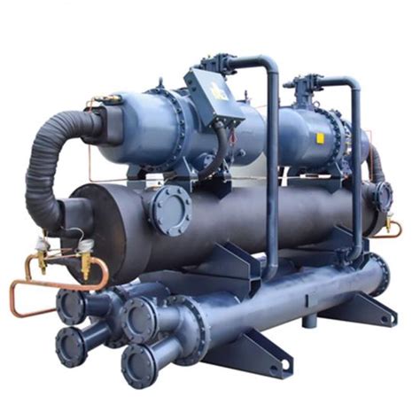 180 Ton Double Compressors Water Cooled Screw Chiller Manufacturer