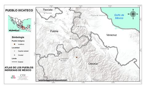 Ixcatecos Ubicación Atlas De Los Pueblos Indígenas De México Inpi