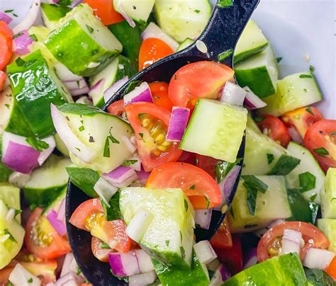 Cucumber Tomato Salad