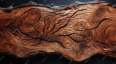 Premium Ai Image Wood Cut Texture