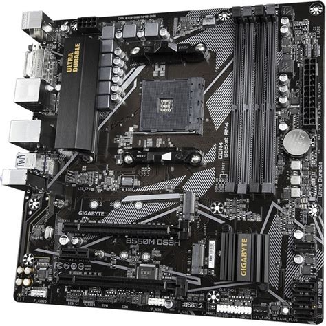 Gigabyte B550m Ds3h Socket Am4 Micro Atx Amd B550