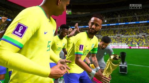 Fifa 23 Brazil Vs Portugal Fifa World Cup Final 2022 Qatar Fifa 23 Pc Next Gen Youtube