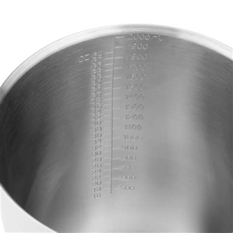 Vogue Stainless Steel Measuring Jug 2ltr CZ858 Buy Online At Nisbets