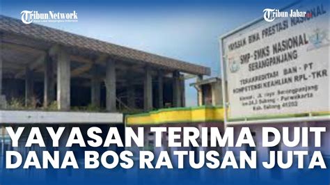 DRAMA Keluarga Di Kasus Subang Dimulai Saat Yayasan Terima Dana Bos