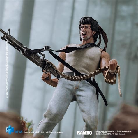 Rambo First Blood 112 Scale Action Figure From Hiya Toys — Geektyrant