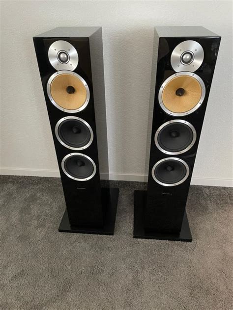 B W B W Bowers Wilkins CM9 CM 9 High End Standlautsprecher Schwarz