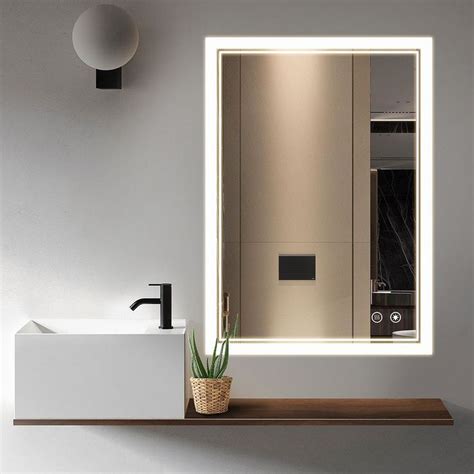 Tokeshimi 36×24 Inch Led Bathroom Mirror High Quality And Stylish Design