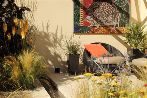 Hedgehog Street garden at RHS Hampton Court Flower Show 2014