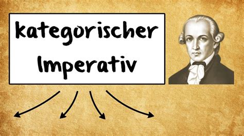 Der Kategorische Imperativ Im Detail Youtube