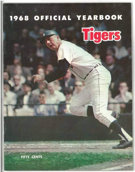 Lot Detail - Detroit Tigers 1968 Yearbook