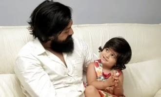 Pan Indian superstar Yash's latest cute video with his lil princess ...