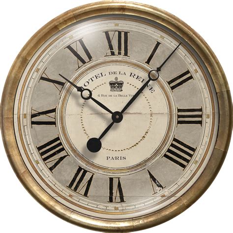 One Allium Way Oversized Mcgrail Hotel De La Reine Wall Clock