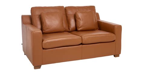 Ankara Ii Leather 2 Seater Sofa Bed Dfs