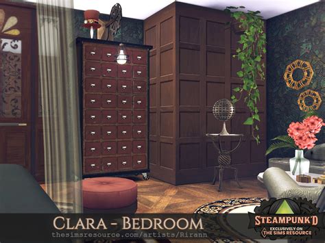 The Sims Resource Steampunked Clara Bedroom Tsr Cc Only