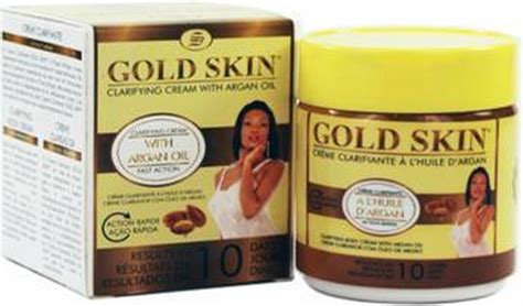 Gold Skin Clarifying Body Cream With Argan Oil 140 Ml