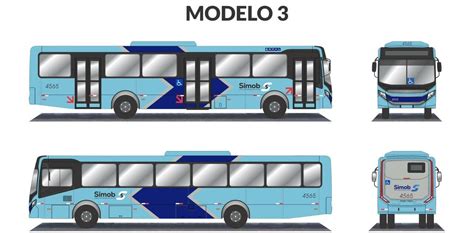 Definido o novo layout dos ônibus do transporte coletivo de Joinville