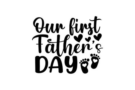 Our First Fathers Day SVG Graphic By Rajibstore 987 Creative Fabrica