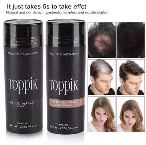 🔥ผงไฟเบอร์สีดำ Toppik ผงไฟเบอร์เพิ่มผมหนา🔥 Toppik Hair Building Fiber