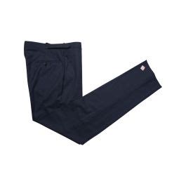 Kiton Blue Virgin Wool Pants IsuiT