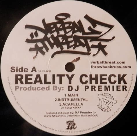 Verbal Threat Reality Check Lyrics Genius Lyrics