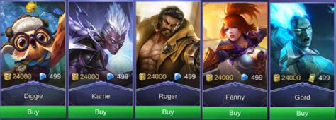 Mobile Legends: Bang Bang Heroes Buying Guide | BlueStacks