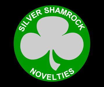 Silver Shamrock T-Shirt – Halloween 3 Shirt