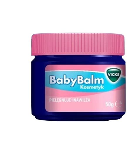 Vicks BabyBalm maść dla dzieci udrażnia nos i ułatwia oddychanie