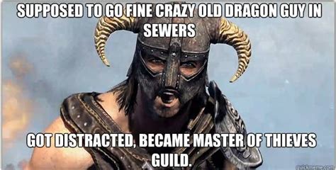 Skyrim 10 Of The Most Funny Memes [pics] Video Game News Reviews Previews