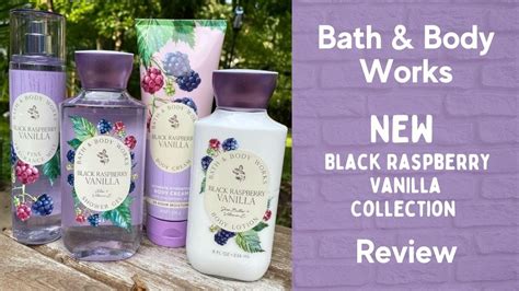 Bath Body Works NEW Black Raspberry Vanilla Collection Review YouTube