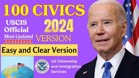 New Civics Test Questions Answers For Us Citizenship Interview