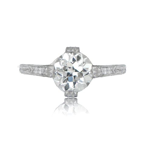 Estate Diamond Engagement Ring | Rare Estate Jewelry