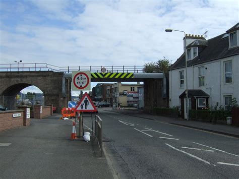 Filerailway Bridge Over Shore Street Inverness Geograph 4091858