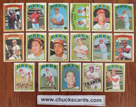 Chuck S Sports Cards Topps Baseball Card Team Sets