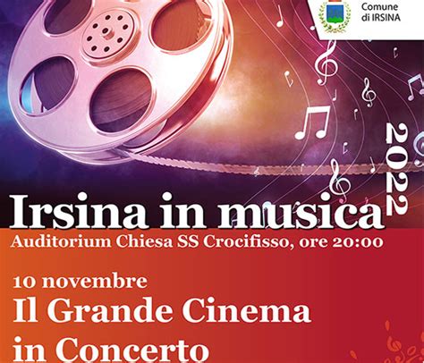 Il Grande Cinema In Concerto Auditorium Chiesa Ss Crocifisso