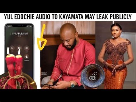 VOICE NOTE OF YUL EDOCHIE SECRETLY TRYING TO LOCK MAY MIND BACK TO