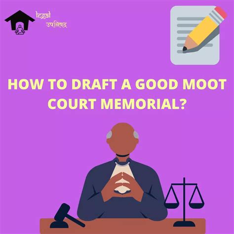 How To Draft A Good Moot Court Memorial Step By Step Guide Artofit