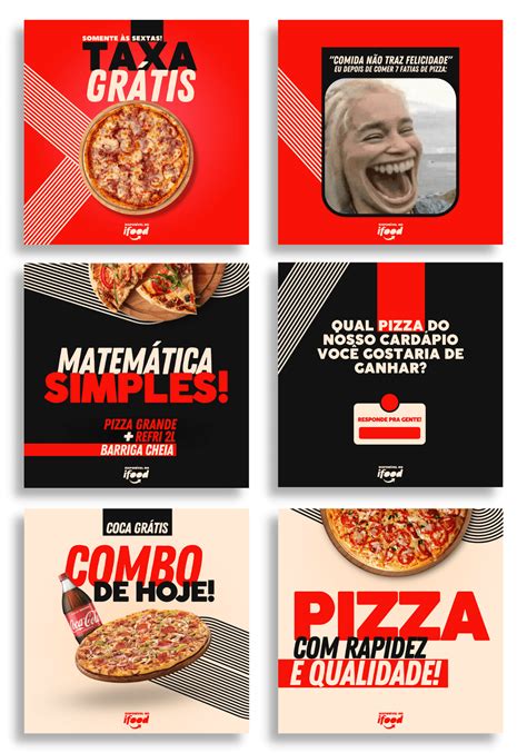 Social Media Pizzaria Behance