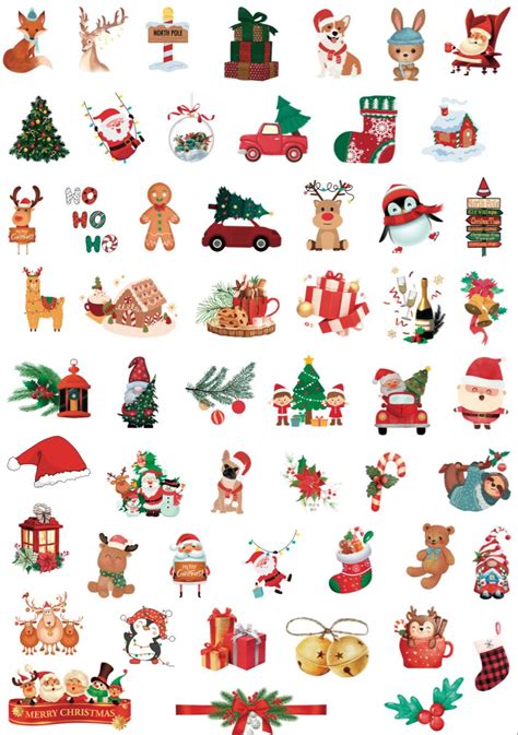 Christmas Stickers I