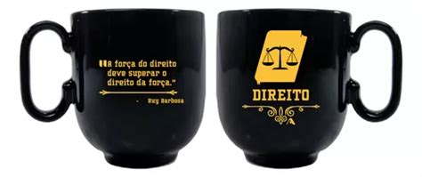 Caneca 350ml Direito Caixa Presente Formatura Advogado Del