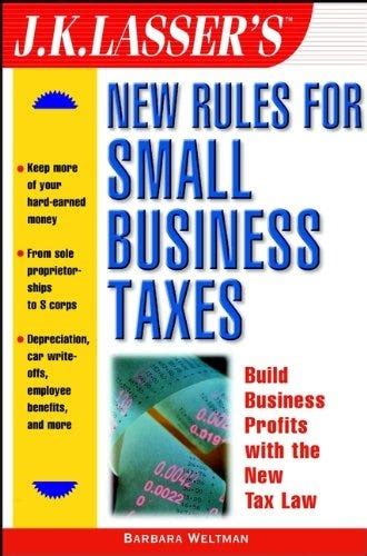 Download Jk Lassers New Rules For Small Business Taxes By