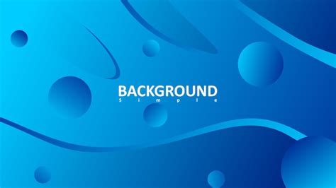 Premium Vector | Simple blue background