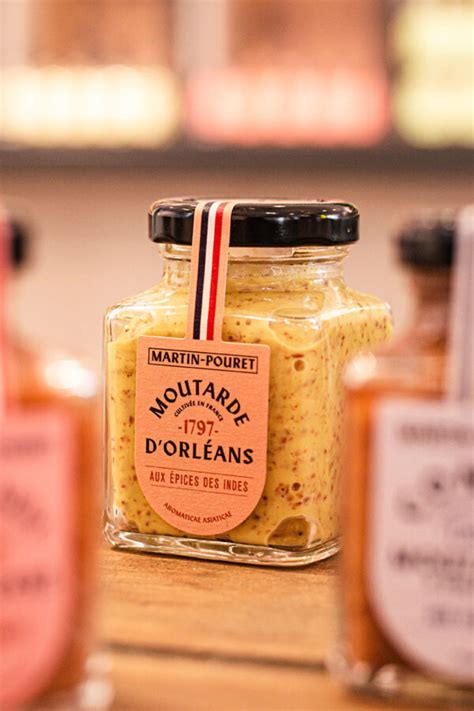 Mustard With Indian Spices 200g Martin Pouret