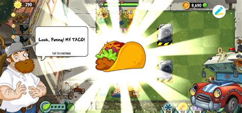 When You Finally Get The Taco In Pvz2 But Then You Realize Its A Troll