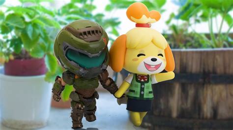 Random Doomguy And Isabelle Are Together At Last In Smash Bros