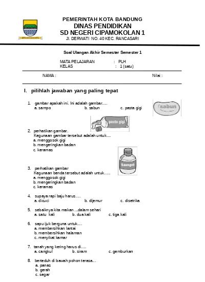 Detail Contoh Soal Kelas 1 Koleksi Nomer 47