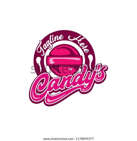 Candy Vector Logo Template Candy Shop Stock Vector Royalty Free