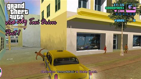 Life Of A Badass Taxi Driver Gta Vice City Part 1 Youtube