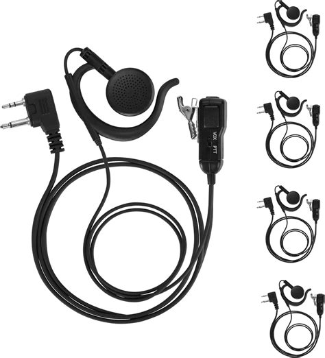 Eripha Earpiece Vox For Midland Gxt1000vp4 Walkie Talkie 2 Way Radio Ear Clip