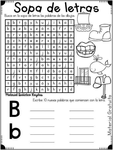 Abecedario Sopa De Letras 11 Imagenes Educativas