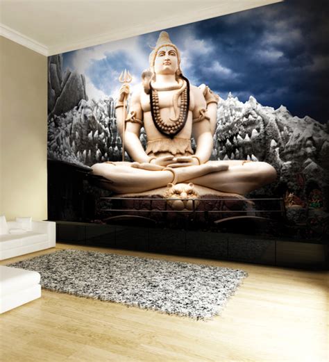 The Meditating Lord Shiva 134 Wallskin